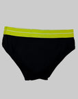 2 Slip Palm Angels colore nero con elastico colorato