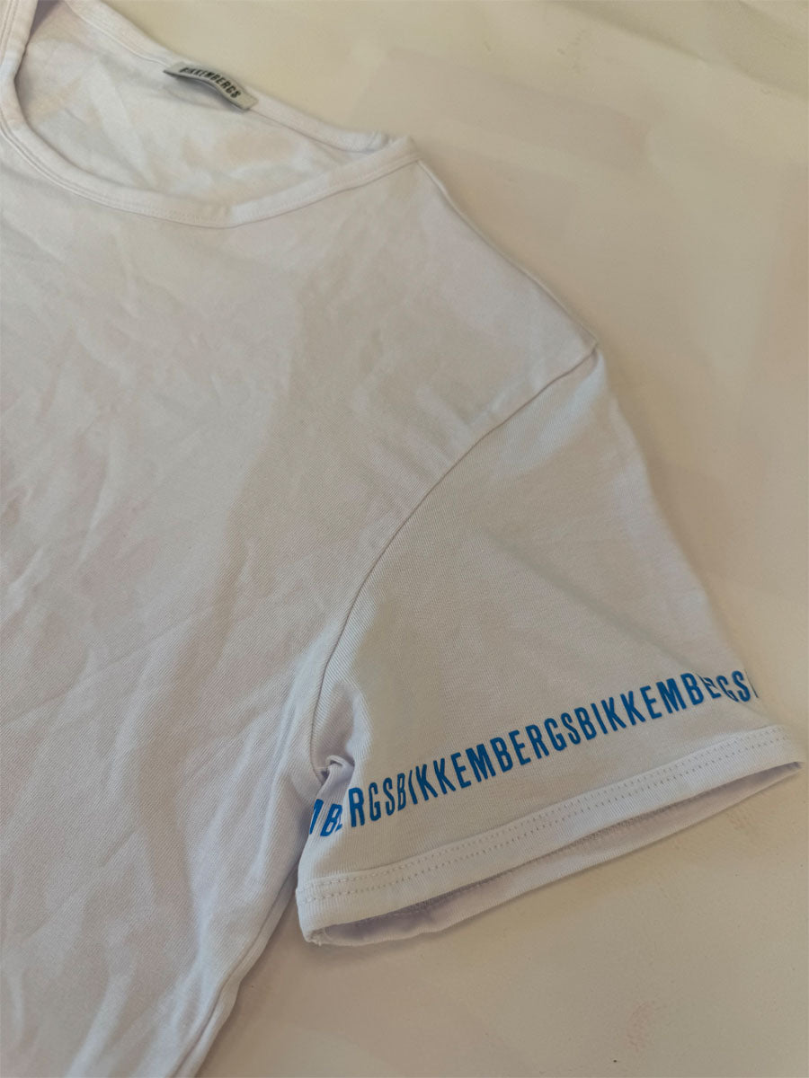T-shirt Bikkembergs Underwear Blu, Bianco o Nero