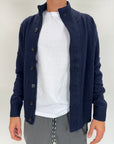 Cardigan Gianni Lupo Blu o nero