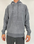 Pullover Felpa Gianni Lupo ciniglia grigio