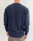 Pullover Griffai treccia sabbia o blu navy