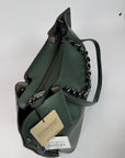 Borsa Le Pandorine Shopper verde scuro