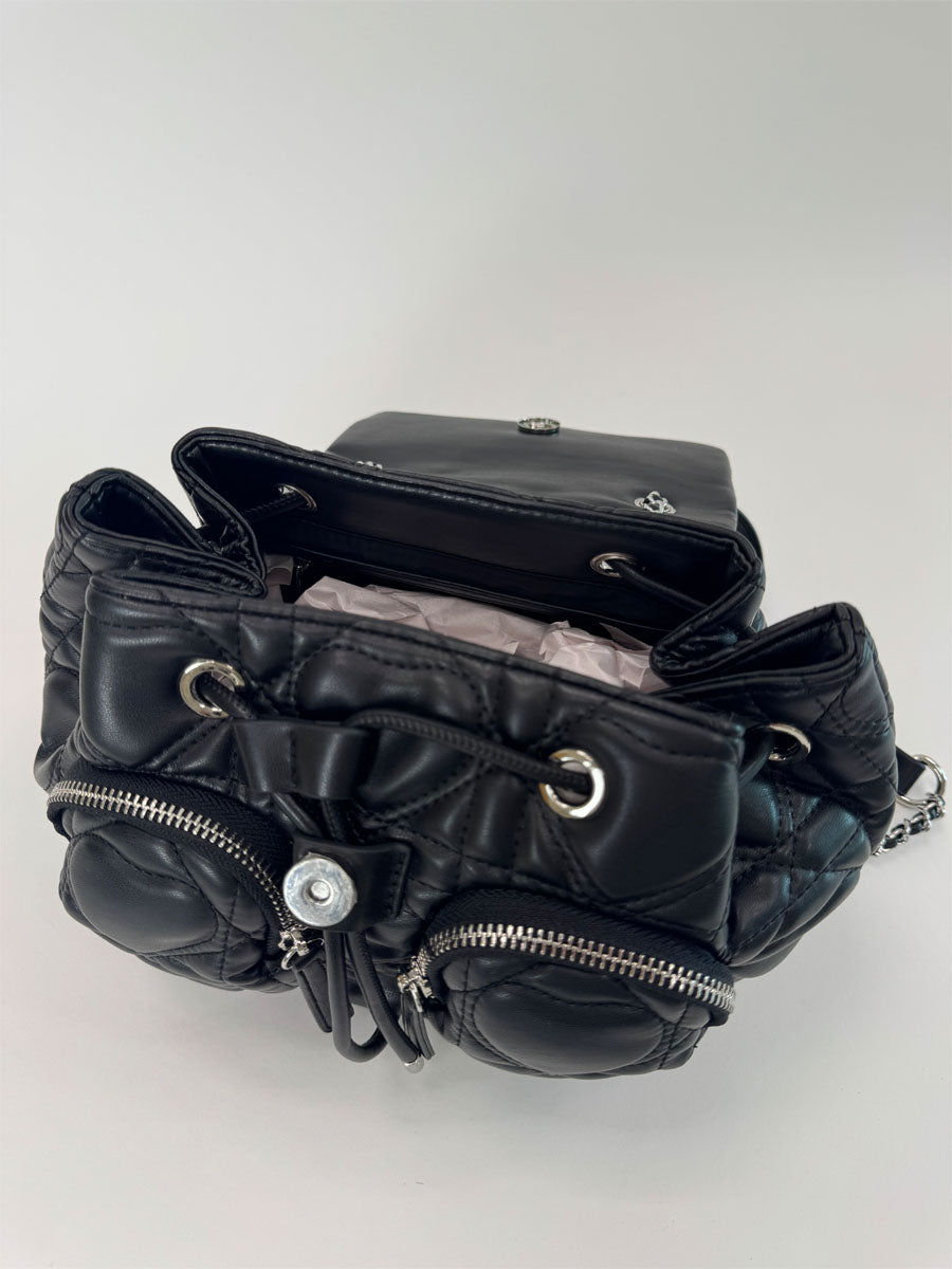 Zaino Le Pandorine nero cuori