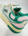 Sneakers Autry CLC colore bianco, rosa e verde