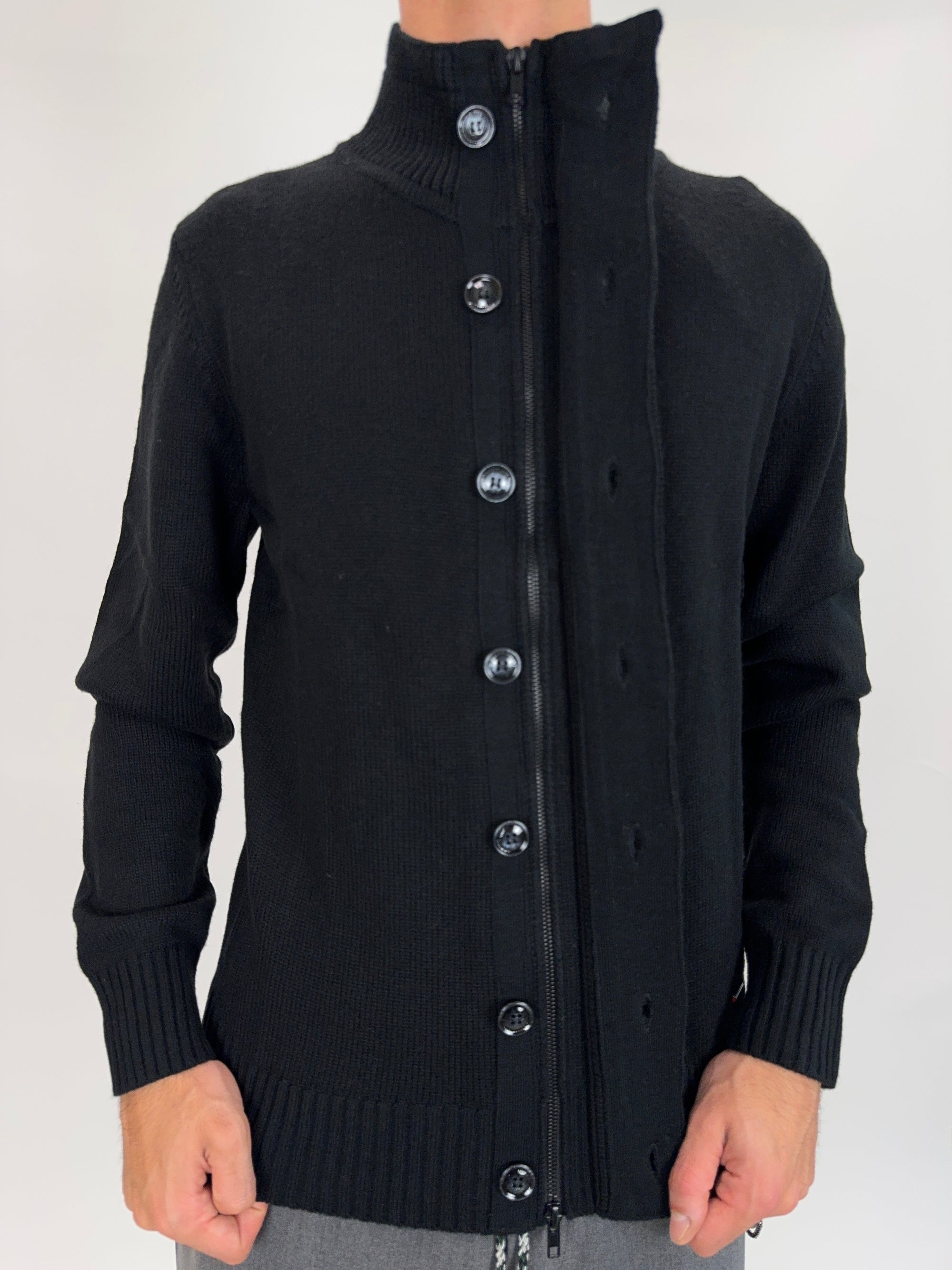 Cardigan Gianni Lupo Blu o nero