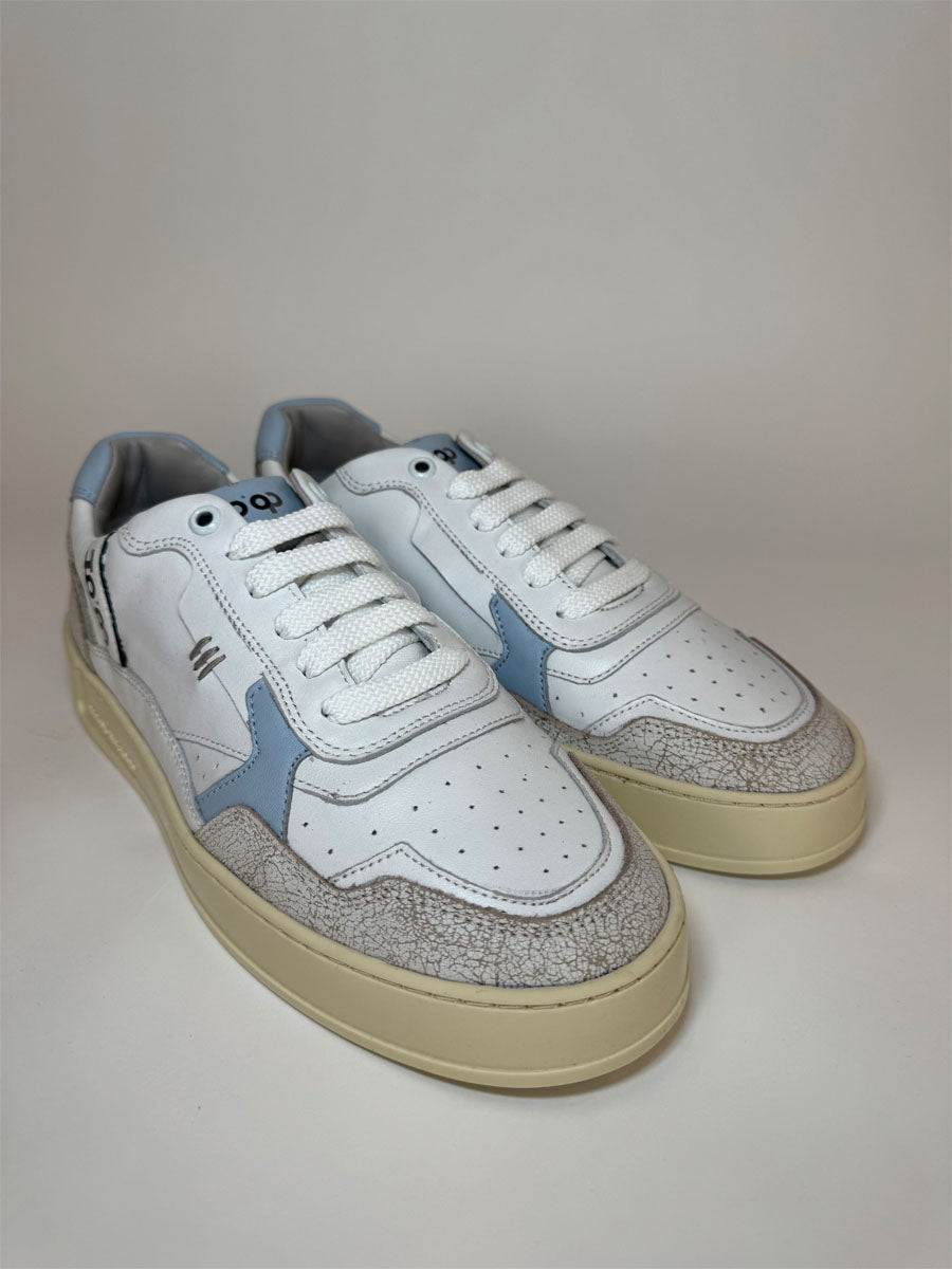 Sneaker Ho'op White Azzurro