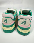 Sneakers Autry CLC colore bianco, rosa e verde