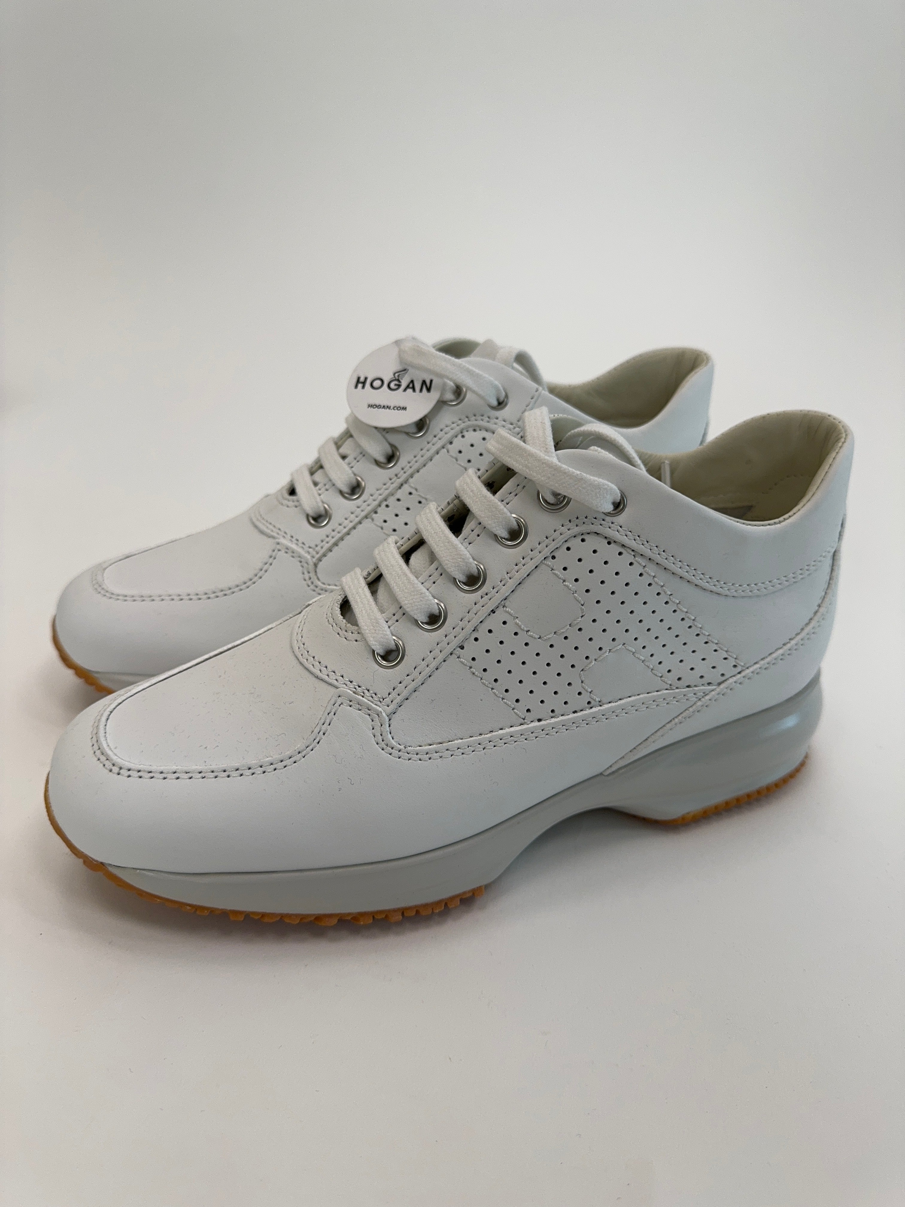 hogan bianche pelle donna