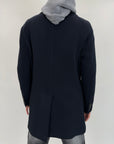 Cappotto OverD in maglia blu