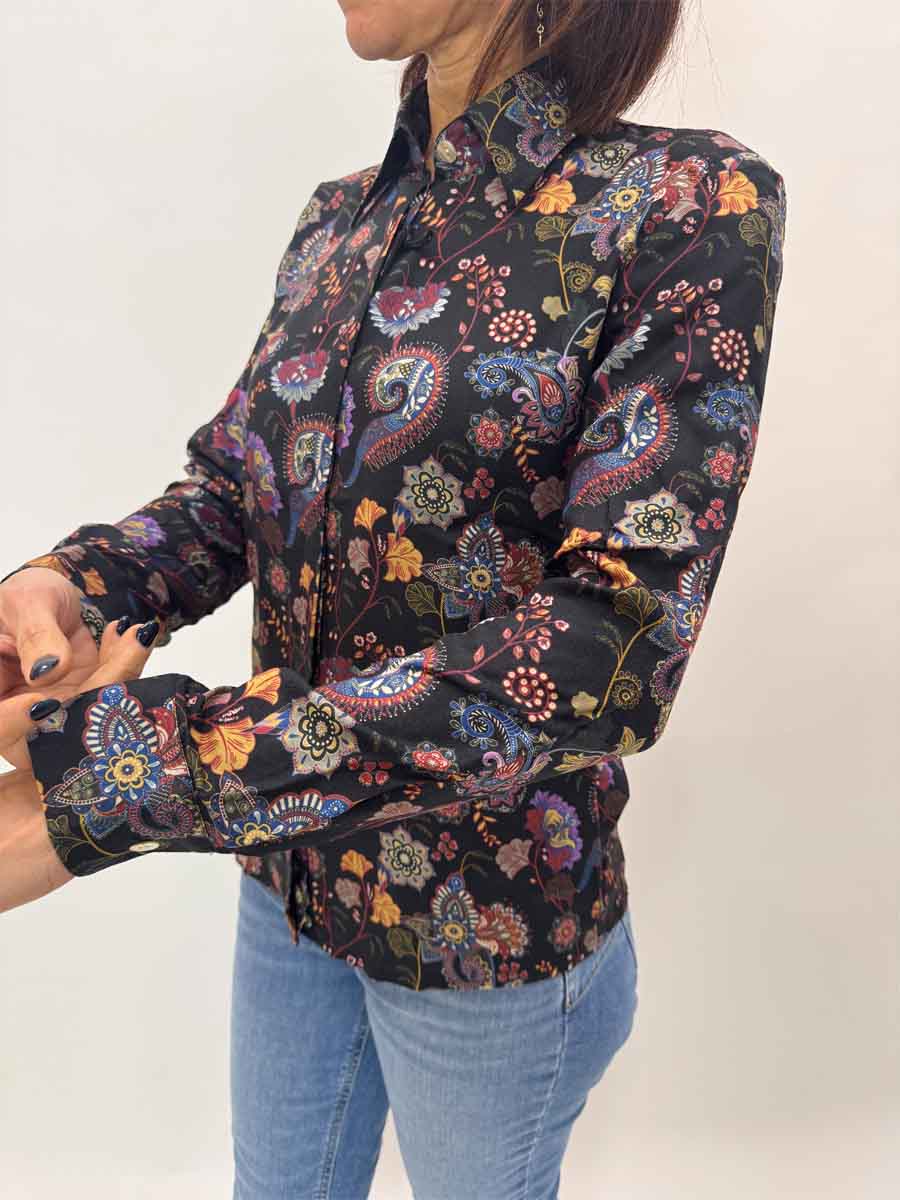 Camicia Camiceria Sartoriale Milano Fantasia 2 Colori