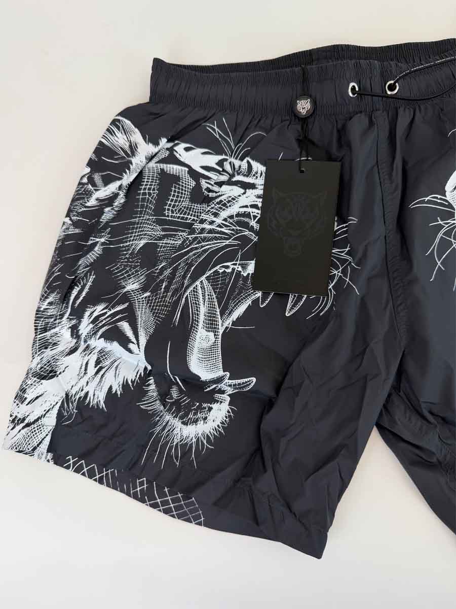 Boxer Mare Philipp Plein Sport Grigio Antracite Tigre