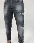 Jeans Overd Grigio slavato