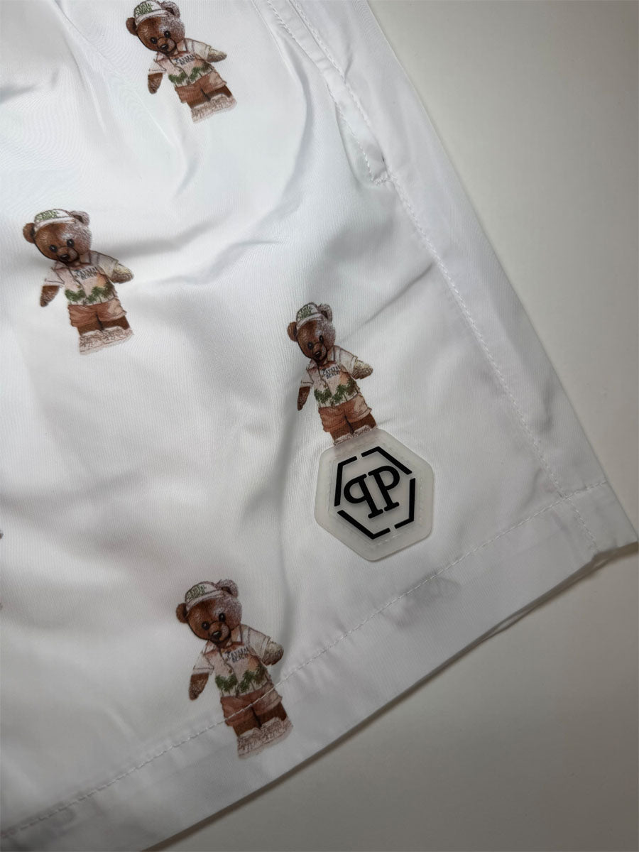 Boxer Mare Philipp Plein Orsetti Bianco