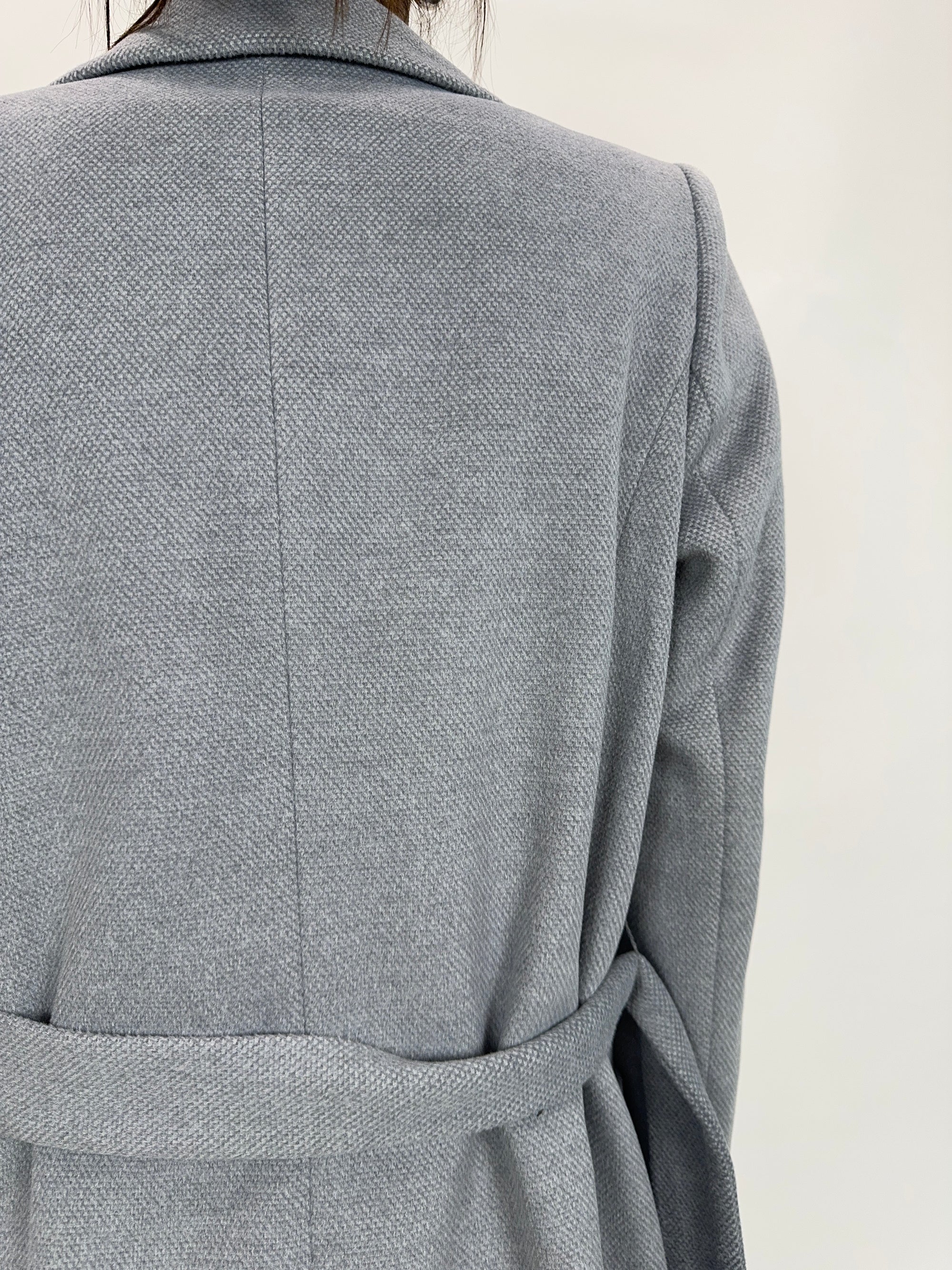 Cappotto Take Two con cintura Grigio o Nero