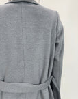 Cappotto Take Two con cintura Grigio o Nero