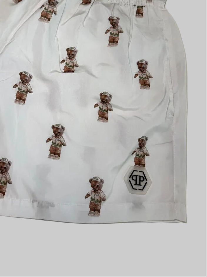 Boxer Mare Philipp Plein Orsetti Bianco