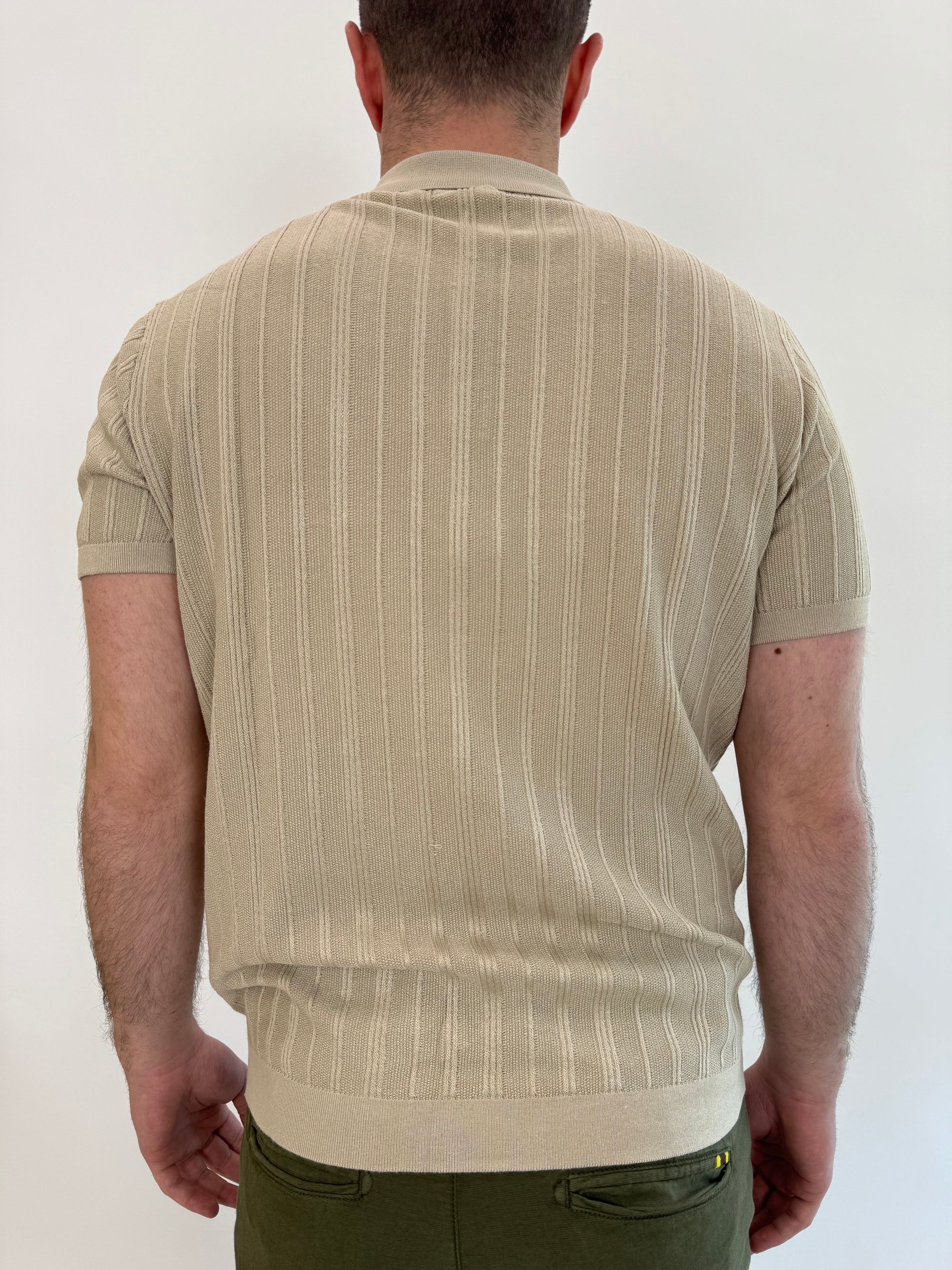 Polo Gianni Lupo in filo trama 2 Colori
