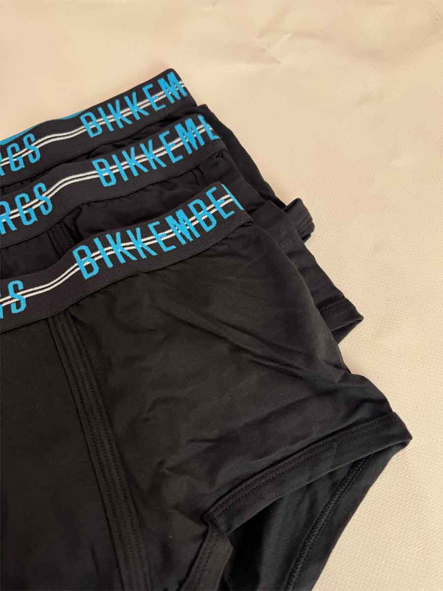 Tri-Pack BOXER Bikkembergs Blu o nero antracite