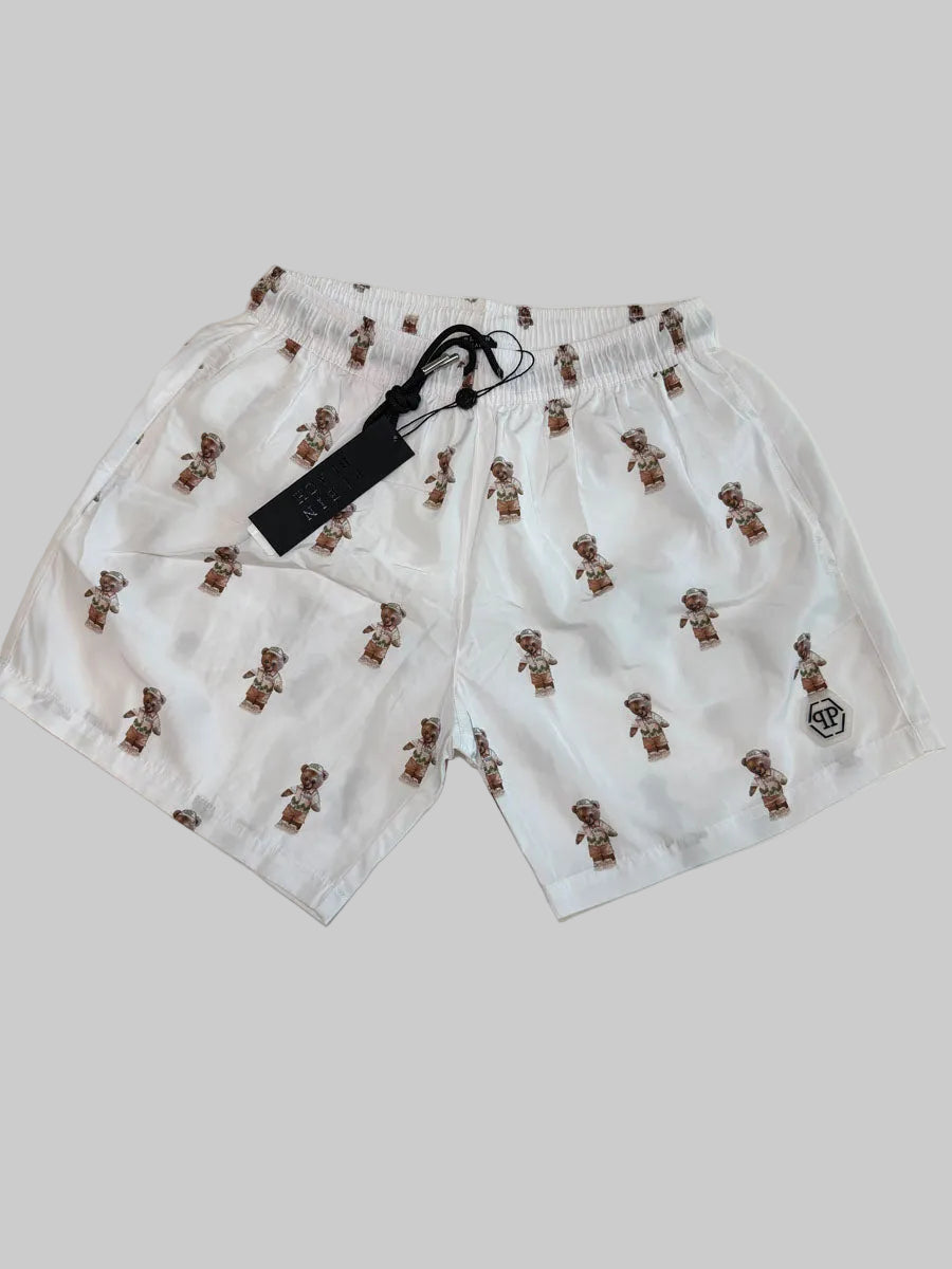Boxer Mare Philipp Plein Orsetti Bianco