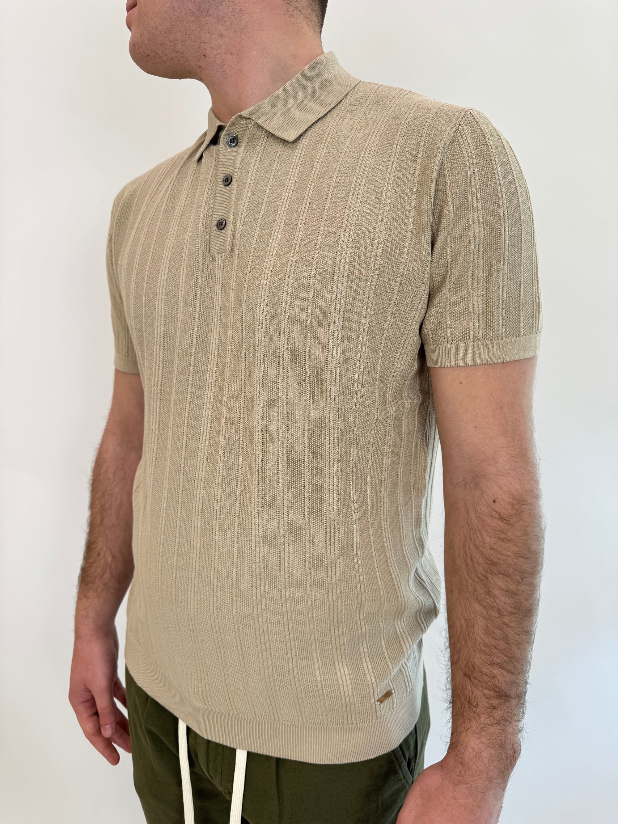 Polo Gianni Lupo in filo trama 2 Colori