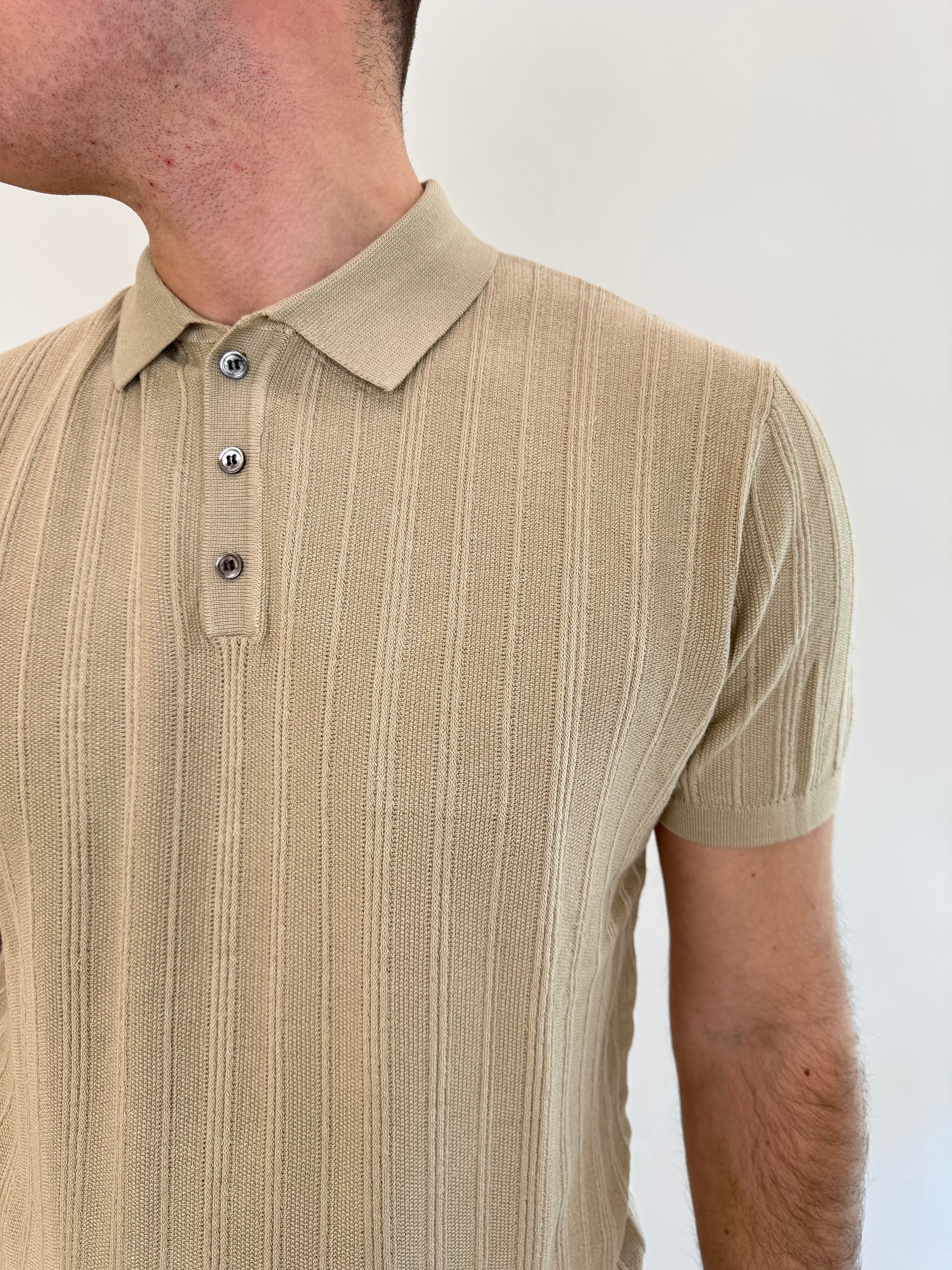 Polo Gianni Lupo in filo trama 2 Colori
