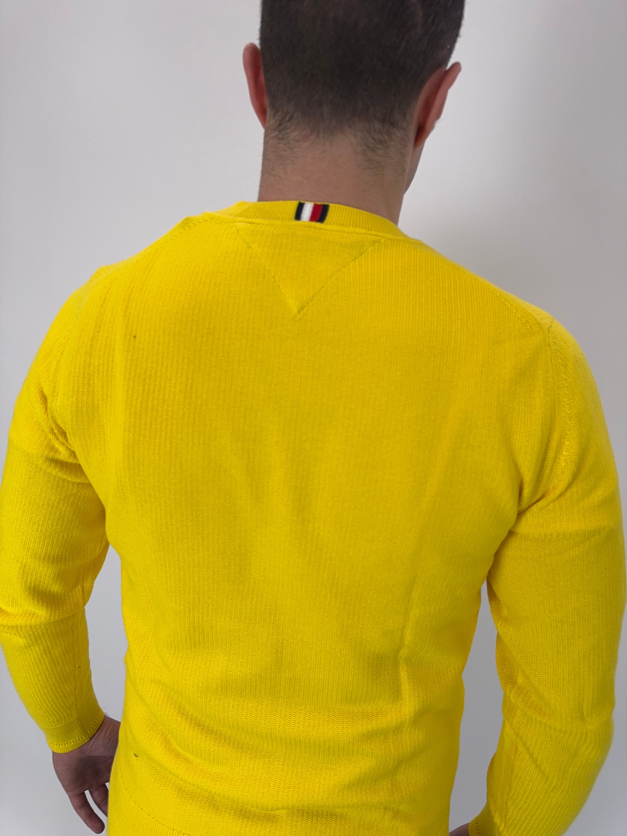 Pullover Tommy Giallo o ciliegia