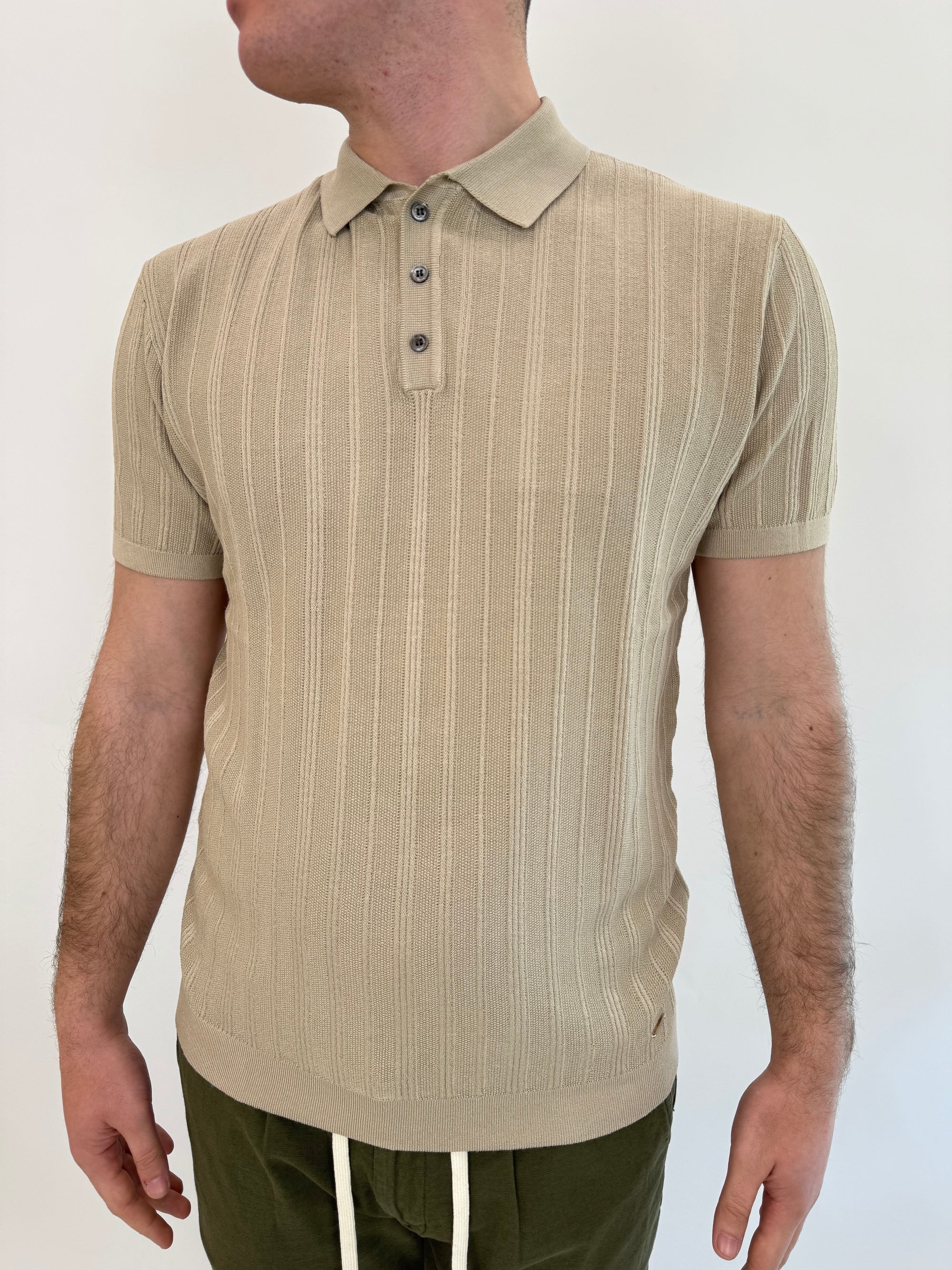 Polo Gianni Lupo in filo trama 2 Colori