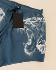 Boxer Mare Philipp Plein Sport Azzurro Avio Tigre