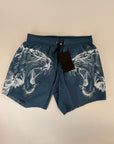 Boxer Mare Philipp Plein Sport Azzurro Avio Tigre