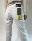 Jeans Alberta Ferretti bianco