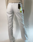 Jeans Alberta Ferretti bianco