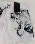 Boxer Mare Philipp Plein Sport Bianco Tigre