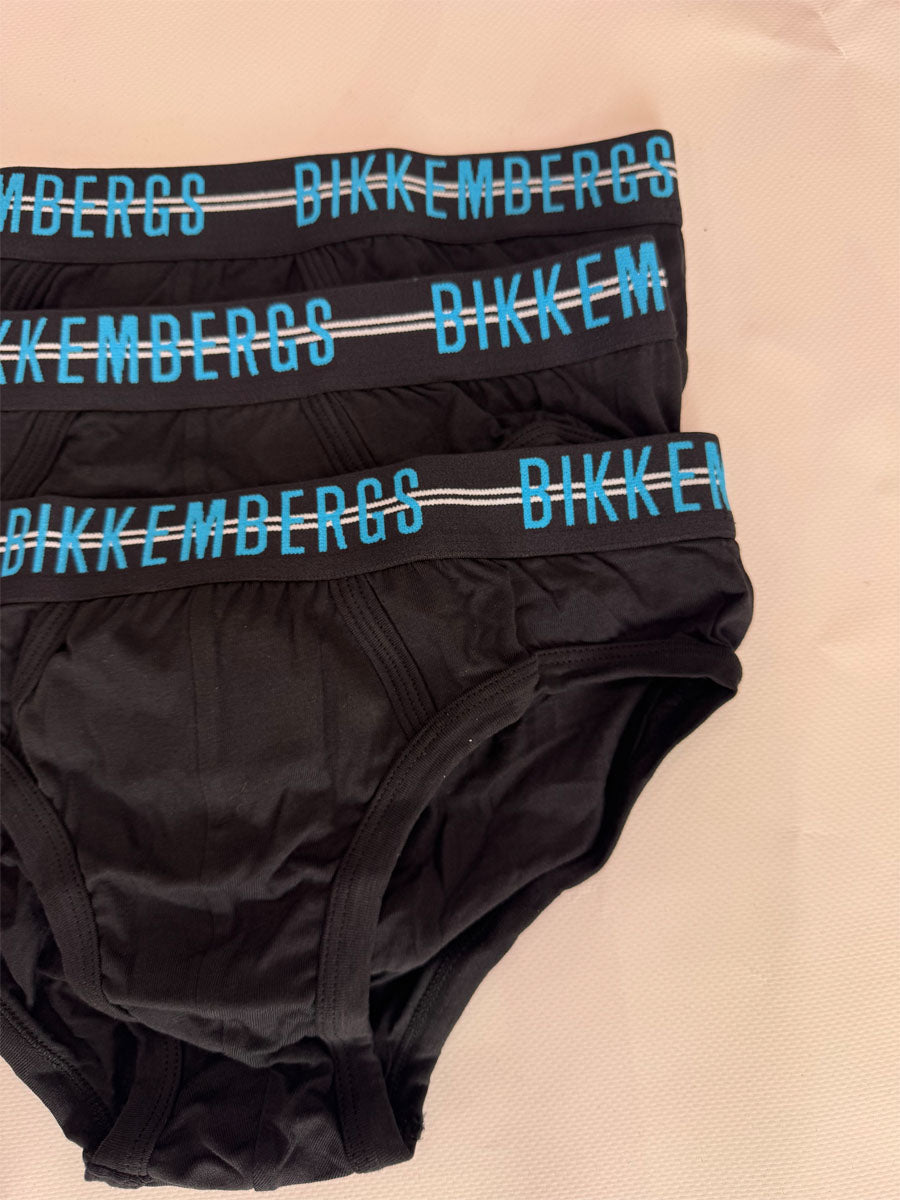 Tri-Pack SLIP Bikkembergs Blu o nero antracite