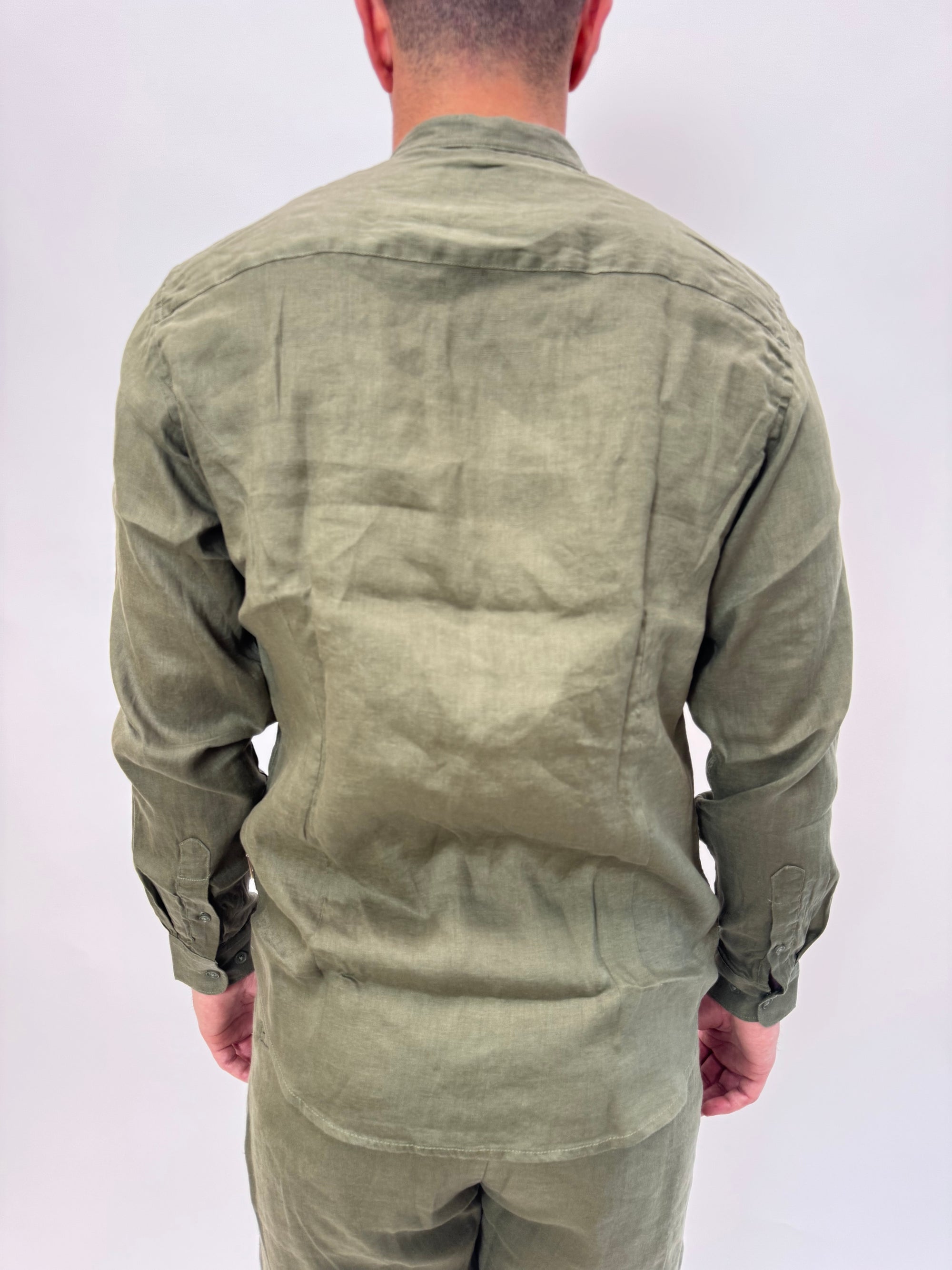 Camicia Coreana Gianni Lupo lino 7 colori