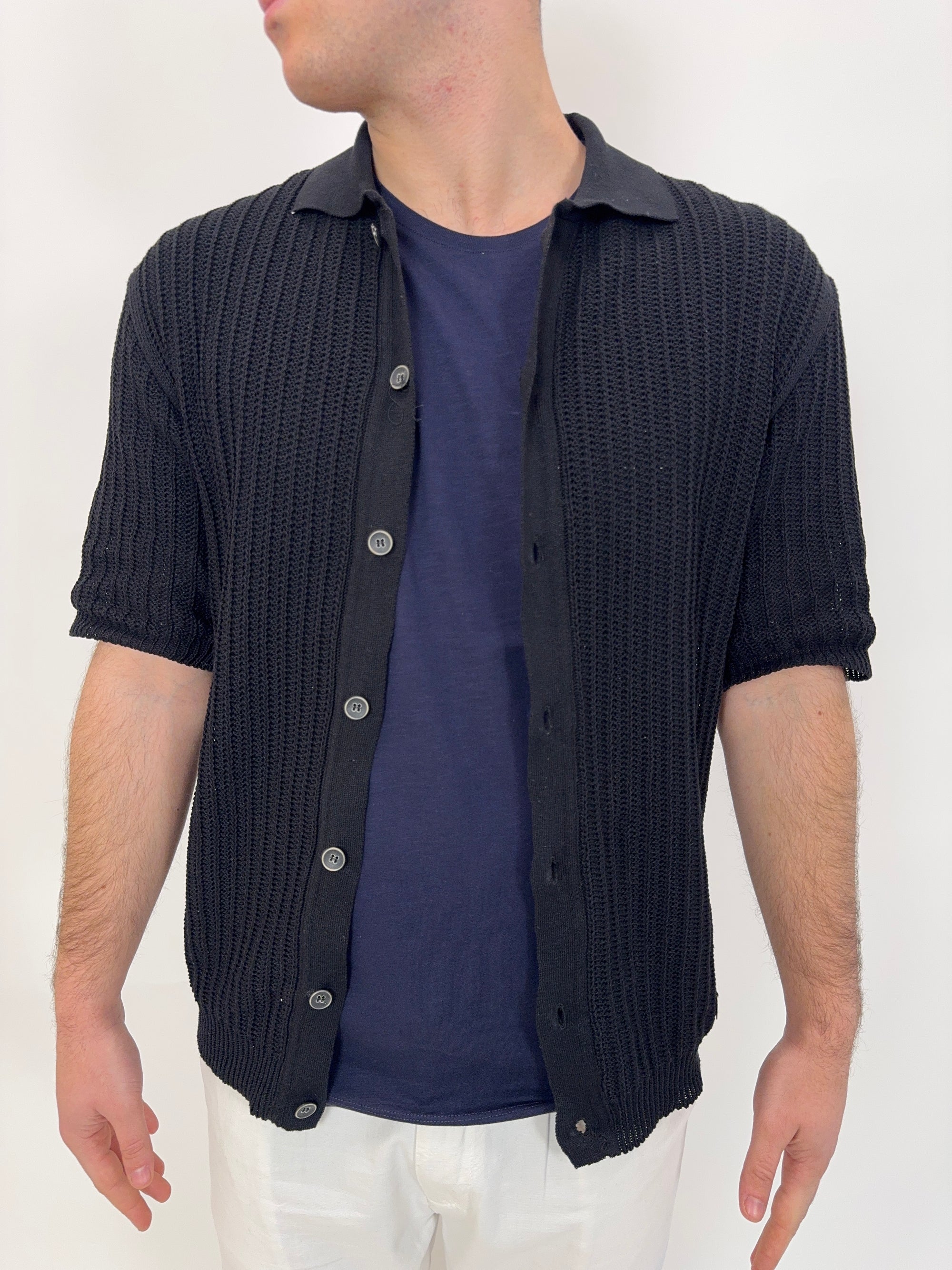 Camicia BL11 in filo 2 colori