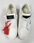 Sneakers Off White in pelle colore bianco