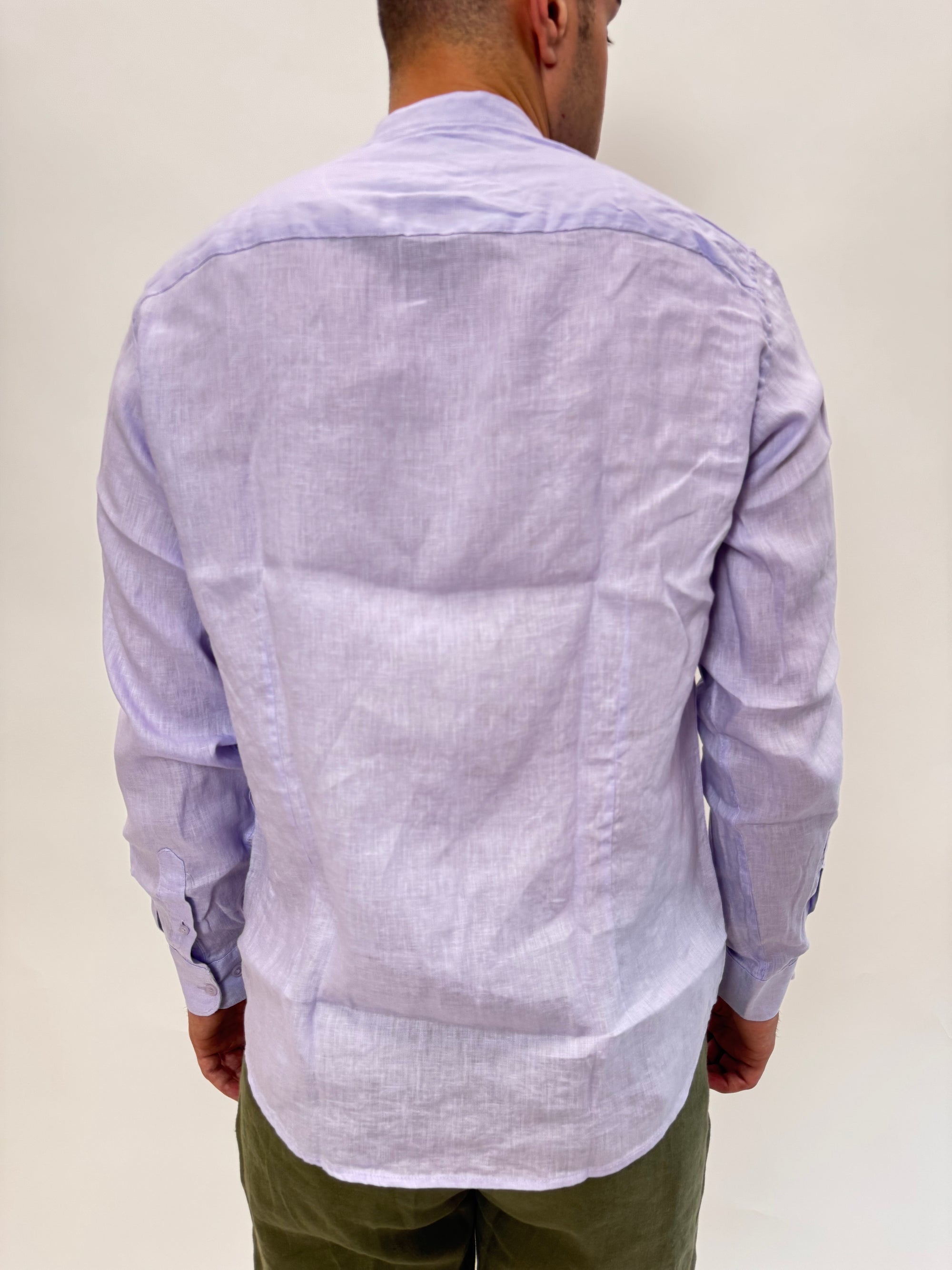 Camicia Coreana Gianni Lupo lino 7 colori