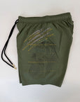 Boxer Mare Philipp Plein Sport Verde Militare tigre