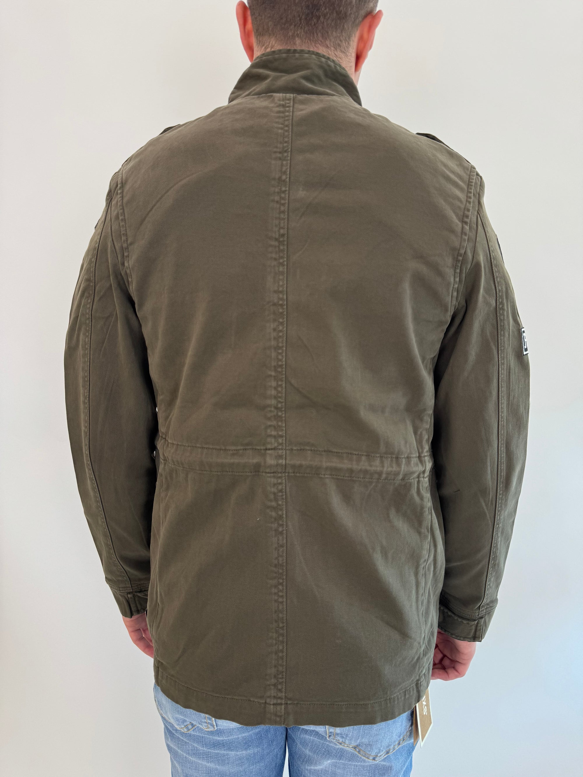 Overshirt Block Eleven Verde Militare