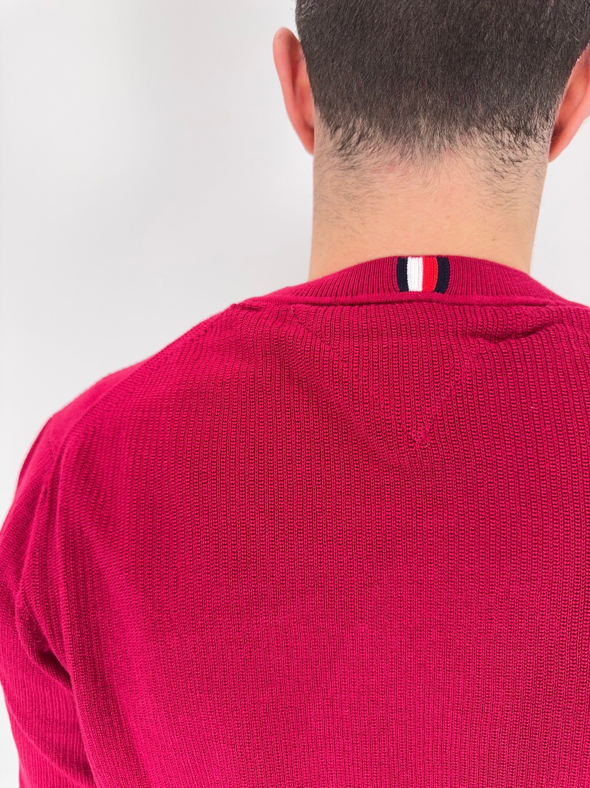 Pullover Tommy Giallo o ciliegia