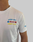 T-shirt Superculture Pac-Man Week End 2 colori