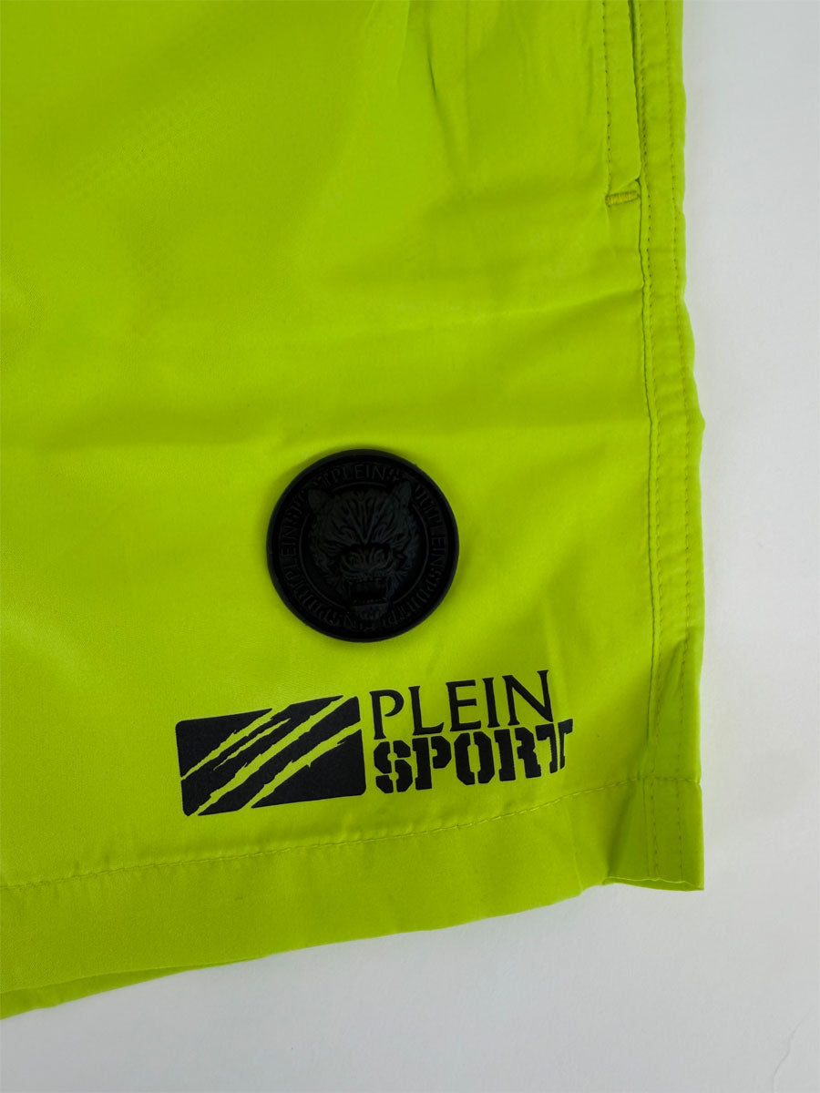 Boxer Mare Philipp Plein Sport Giallo Fluo