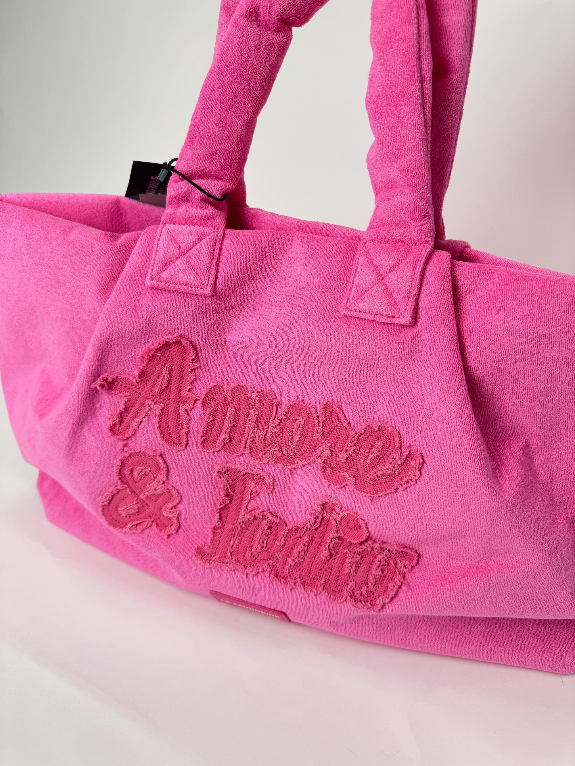 Borsa Le Pandorine 2 colori in spugna