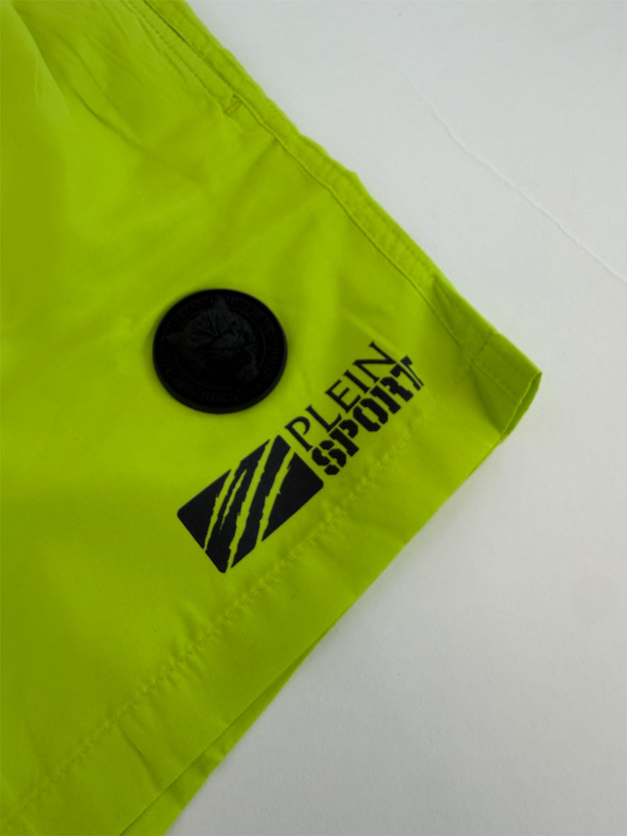 Boxer Mare Philipp Plein Sport Giallo Fluo