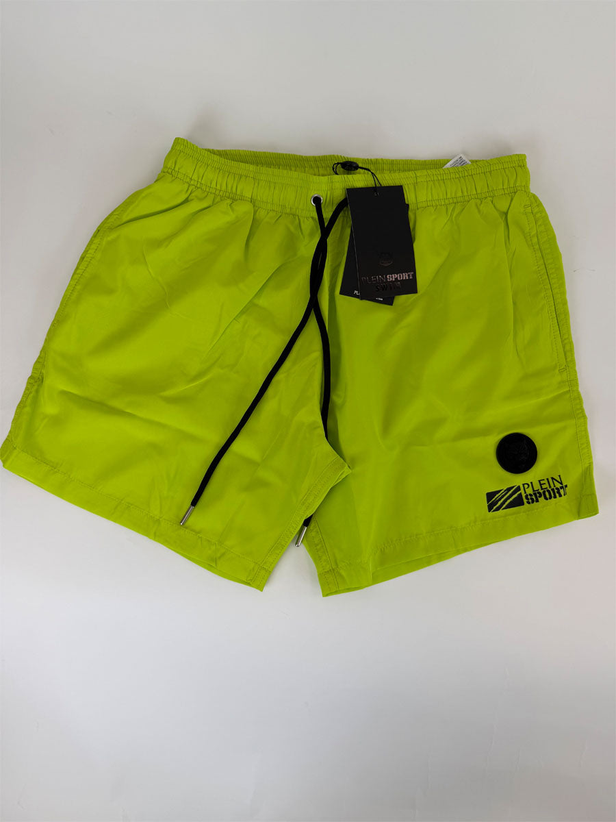 Boxer Mare Philipp Plein Sport Giallo Fluo