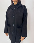 Cappotto ecomontone Griffai nero