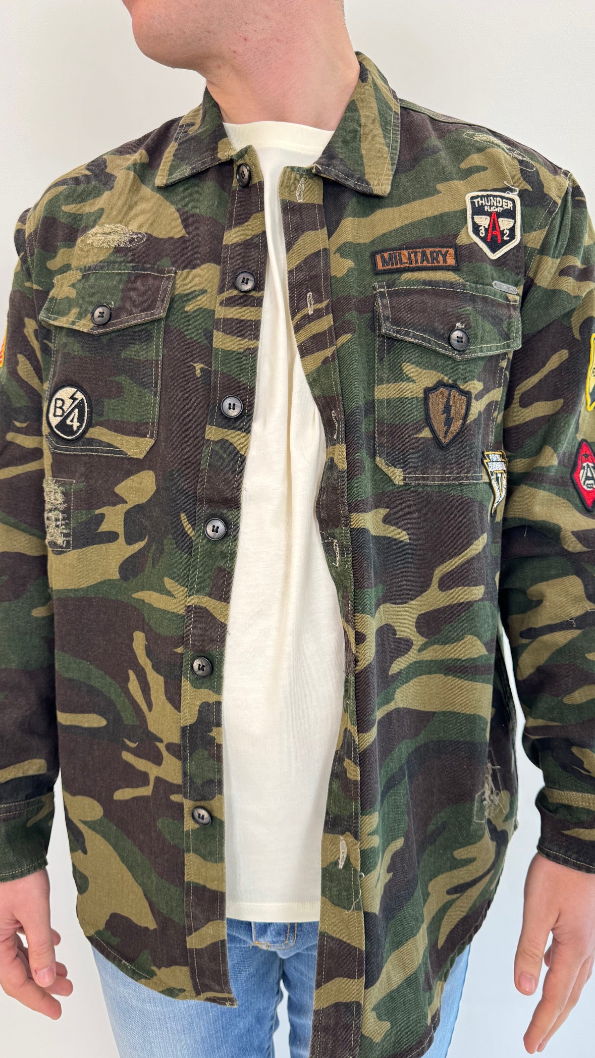 Overshirt Gianni Lupo Camouflage