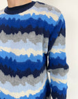 Pullover OverD Multicolor Blu