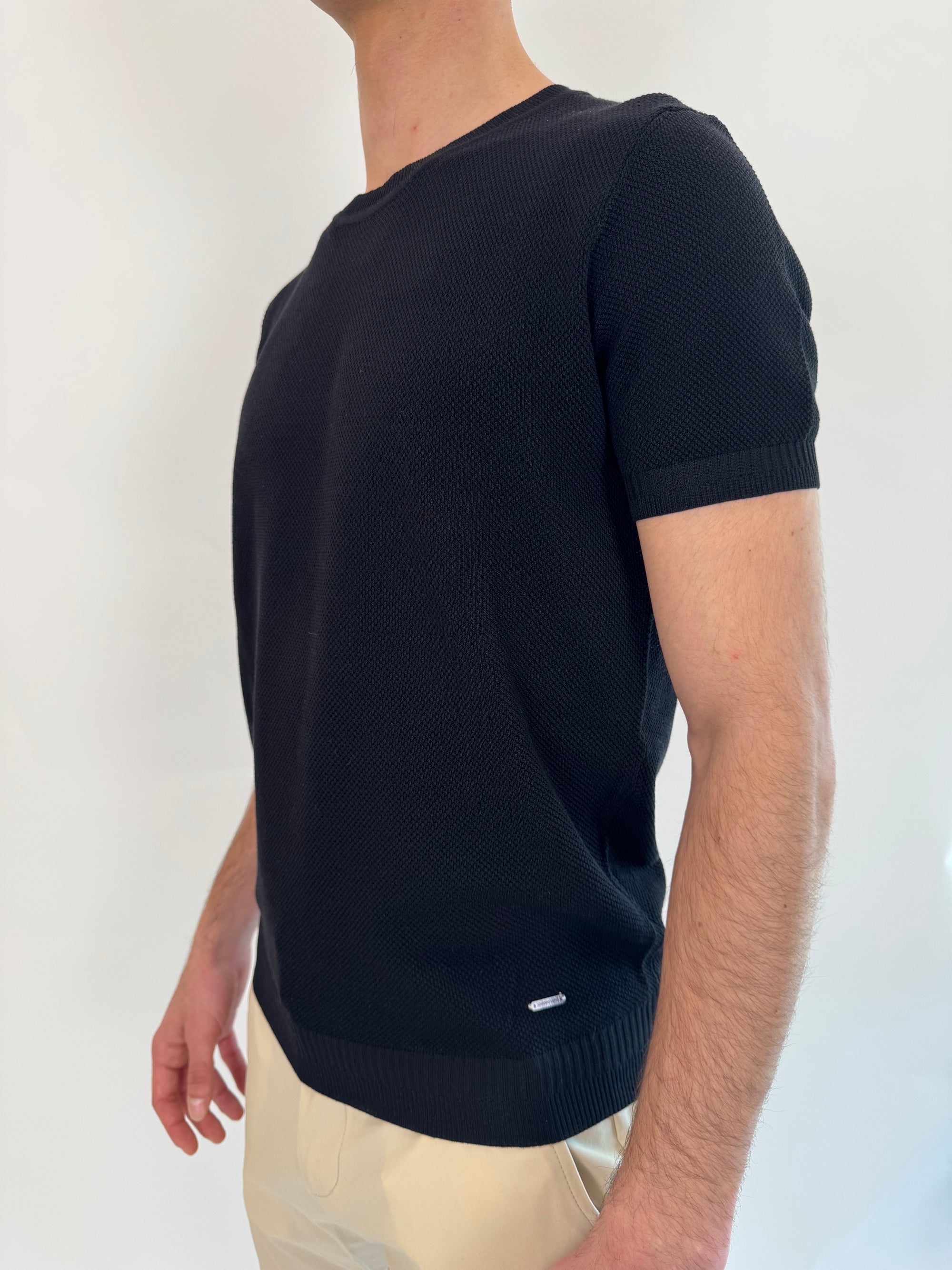 T-shirt Gianni Lupo in Filo 2 Colori