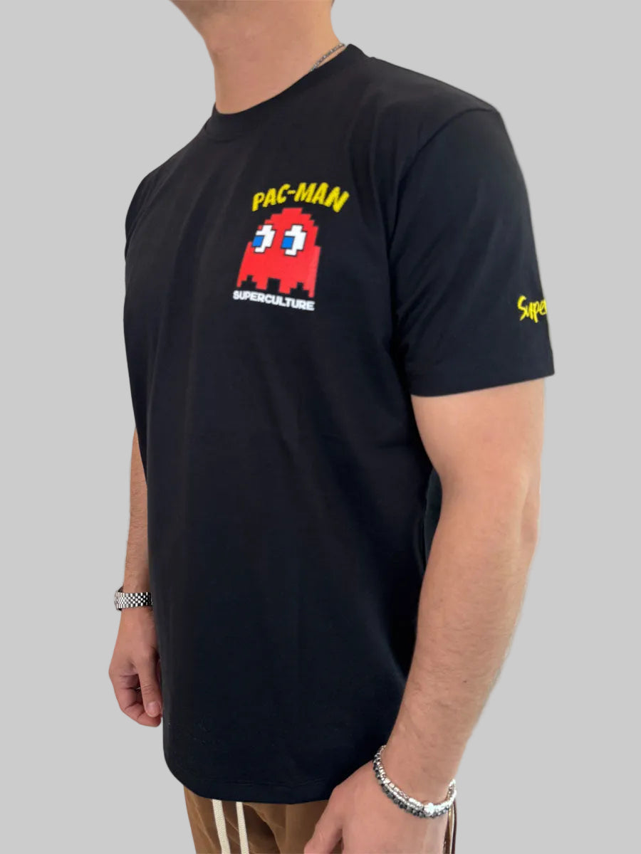 T-shirt Superculture Pac-Man 3 colori